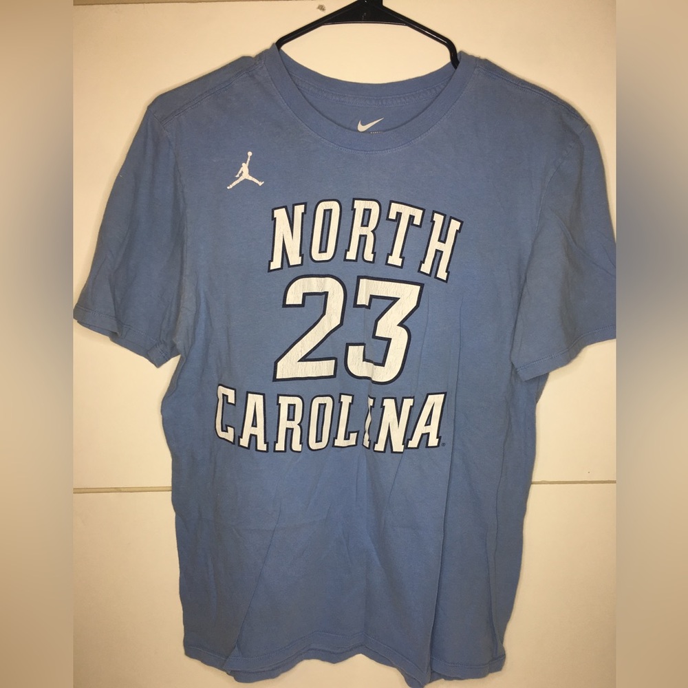 Air Jordan North Carolina Blue 23 T-Shirt Men’s Medium